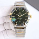  OMEGA Solid Stainless Steel 904L 41mm Watch